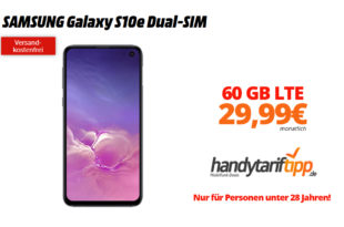 Galaxy S10e mit 60GB LTE nur 29,99€