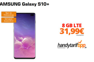 Galaxy S10+ mit 8 GB LTE im Telekom Netz nur 31,99€