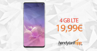 Samsung Galaxy S10 mit 4 GB LTE nur 19,99€