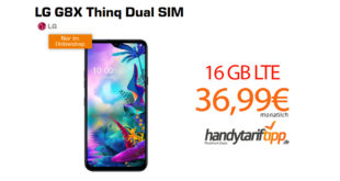 LG G8X Thinq Dual SIM mit 16GB LTE nur 36,99€