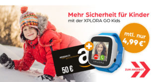 GPS-SMARTWATCH FÜR KINDER mit 60€ Amazon Gutschein 4,99€ mtl.