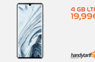 XIAOMI Mi Note 10 Pro mit 4 GB LTE nur 19,99€