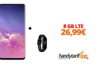Galaxy S10 & Galaxy Fit e mit 8 GB LTE nur 26,99€