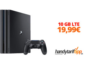 PlayStation 4 Pro mit 10 GB LTE nur 19,99€