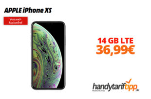 APPLE iPhone XS mit 14 GB LTE Telekom nur 36,99€