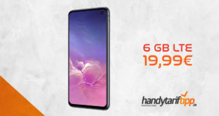 Galaxy S10e mit 6 GB LTE nur 19,99€