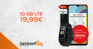 P30 lite NEW EDITION & Huawei Band 4 Pro mit 10 GB LTE nur 19,99€