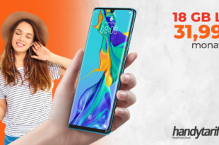 HUAWEI P30 Pro mit 18 GB LTE nur 31,99€