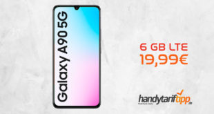 Galaxy A90 5G mit 6 GB LTE nur 19,99€