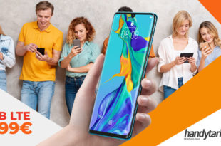 HUAWEI P30 Pro mit 10 GB LTE nur 26,99€ - mit 20 GB LTE nur 29,99€