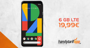 GOOGLE Pixel 4 mit 6 GB LTE nur 19,99€