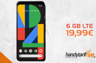 GOOGLE Pixel 4 mit 6 GB LTE nur 19,99€