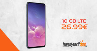 Galaxy S10 Dual-SIM mit 10 GB LTE im Telekom Netz nur 26,99€