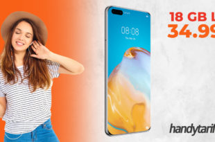 HUAWEI P40 Pro mit 18 GB LTE nur 34,99€