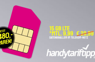 [Datentarif-Knaller] 15 GB LTE im Telekom-Netz nur 9,99€