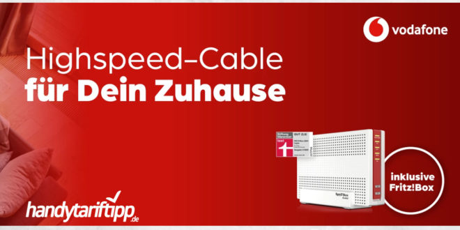 [Highspeed Zuhause] Internet & Phone Cable von Vodafone mit der Fritz!box 6591 Cable
