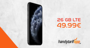APPLE iPhone 11 Pro mit 26 GB LTE nur 49,99€