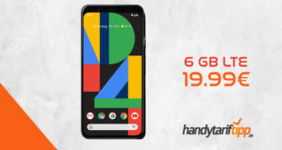 GOOGLE Pixel 4 mit 6 GB LTE nur 19,99€