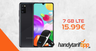 Samsung Galaxy A41 mit 7 GB LTE nur 15,99€