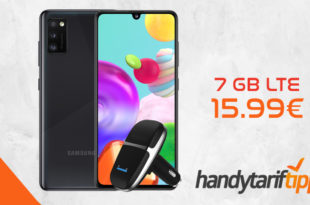 Samsung Galaxy A41 mit 7 GB LTE nur 15,99€