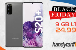 Black Friday MEGA DEAL! Samsung Galaxy S20+ (S20Plus) mit 9 GB LTE nur 24,99€