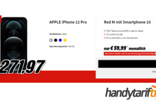 APPLE iPhone 12 Pro mit 16 GB LTE im Vodafone Netz für 59,99€