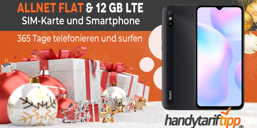 Prepaid Jahrespaket mit 12 GB LTE + Allnet-Flat inkl ...