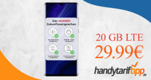 HUAWEI P30 Pro New Edition mit otelo-Vertrag & 20 GB LTE nur 29,99€ monatlich