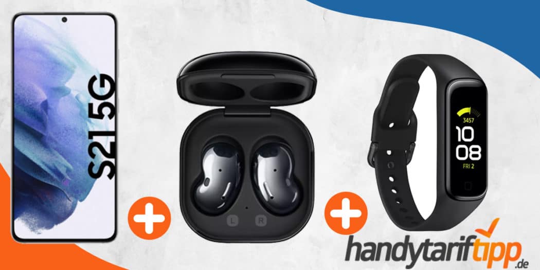 Samsung Buds Gratis Aktion 2022 Vodafone Samsung Galaxy S21 5G & Samsung Galaxy Fit2 & Samsung Galaxy Buds Live