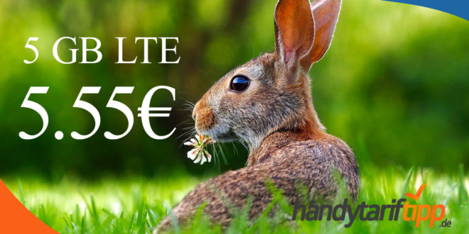 KEIN Aprilscherz - 5 GB LTE & Allnet für nur 5,55€ monatlich - auch ohne Vertragslaufzeit bestellbar