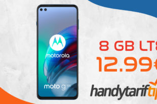 Motorola Moto G100 mit 8 GB LTE nur 12,99€ monatlich - 49 Euro Zuzahlung
