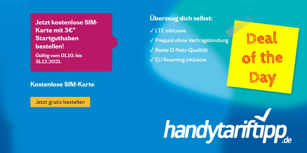 Kostenlose Prepaid Karte