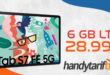 Samsung Galaxy Tab S7 FE 5G (Neuwertig & Günstiger) mit Vertrag - 6GB LTE Datenflat nur 28,99€ monatlich