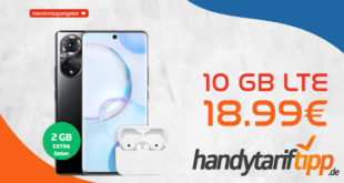 Honor 50 5G & Honor Earbuds 2 Lite mit 10GB LTE nur 18,99€ monatlich