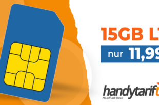 15 GB LTE Allnet Flat für nur 11,99€ monatlich