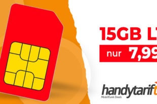 Sim Only Knaller! 15GB LTE & Allnet Flat im Vodafone Netz nur 7,99€ monatlich - 0€ Anschlusspreis
