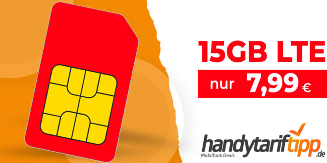 Sim Only Knaller! 15GB LTE & Allnet Flat im Vodafone Netz nur 7,99€ monatlich - 0€ Anschlusspreis