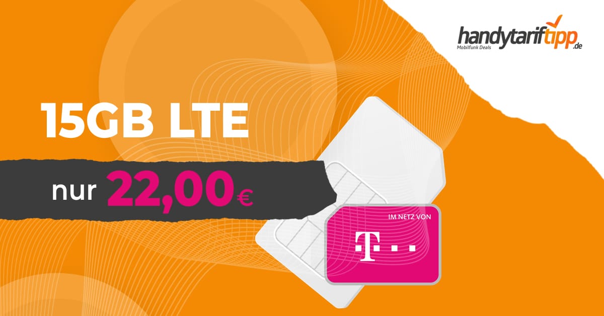 15gb Topic 15GB LTE für 22 Euro und jedes Jahr 5 GB mehr - auch monatlich kündbar ...