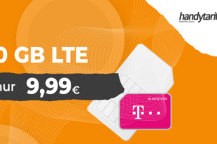 Black Week 2022 - 10GB LTE nur 9,99 Euro und 20GB LTE nur 14,99 Euro im Telekom Netz