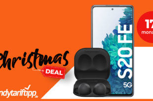 Samsung Galaxy S20 FE 5G & Galaxy Buds2 mit 5GB LTE nur 17,99 Euro monatlich - nur 1 Euro Zuzahlung