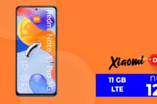 Xiaomi Redmi Note 11 Pro 5G für einmalig nur 29 Euro mit 30€ Wechselbonus und 11GB LTE nur 12,99€ monatlich