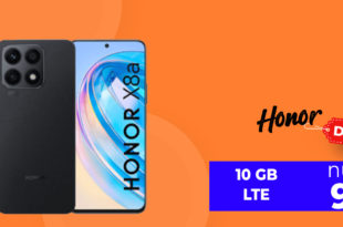 Honor X8A mit 30€ Wechselbonus und 10GB LTE nur 9,99 Euro monatlich - nur 1 Euro Zuzahlung