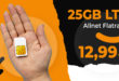 Monatlich kündbar - 20GB LTE nur 10,99 Euro und 25GB LTE nur 12,99 Euro monatlich