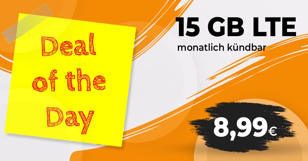 Iphone 8 Mit Vertrag 20 Euro Monatlich Monatlich kündbar - 15GB LTE nur 8,99 Euro und 20GB LTE nur 10,99 Euro