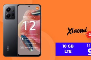 Xiaomi Redmi Note 12 & 30€ Wechselbonus mit 10GB LTE nur 9,99 Euro monatlich