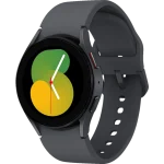 SAMSUNG Galaxy Watch5 BT 40 mm Smartwatch Aluminium Fluorkautschuk, S/M, Graphite