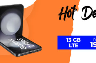 Samsung Galaxy Z Flip5 für einmalig 99,95 Euro mit 13GB LTE nur 19,99 Euro monatlich