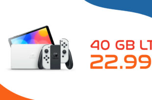 Nintendo Switch OLED mit 40GB LTE Telekom Allnet Flat & 150 € Bonus für Rufnummernmitnahme nur 22,99 Euro monatlich