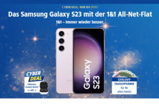 Samsung Galaxy S23 & Samsung Galaxy Buds2 mit 10GB LTE5G nur 29,99 Euro monatlich