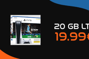 Sony PlayStation 5 PS inkl. EA SPORTS FC 24 für einmalig 99,95 Euro mit 20GB LTE nur 19,99 Euro monatlich